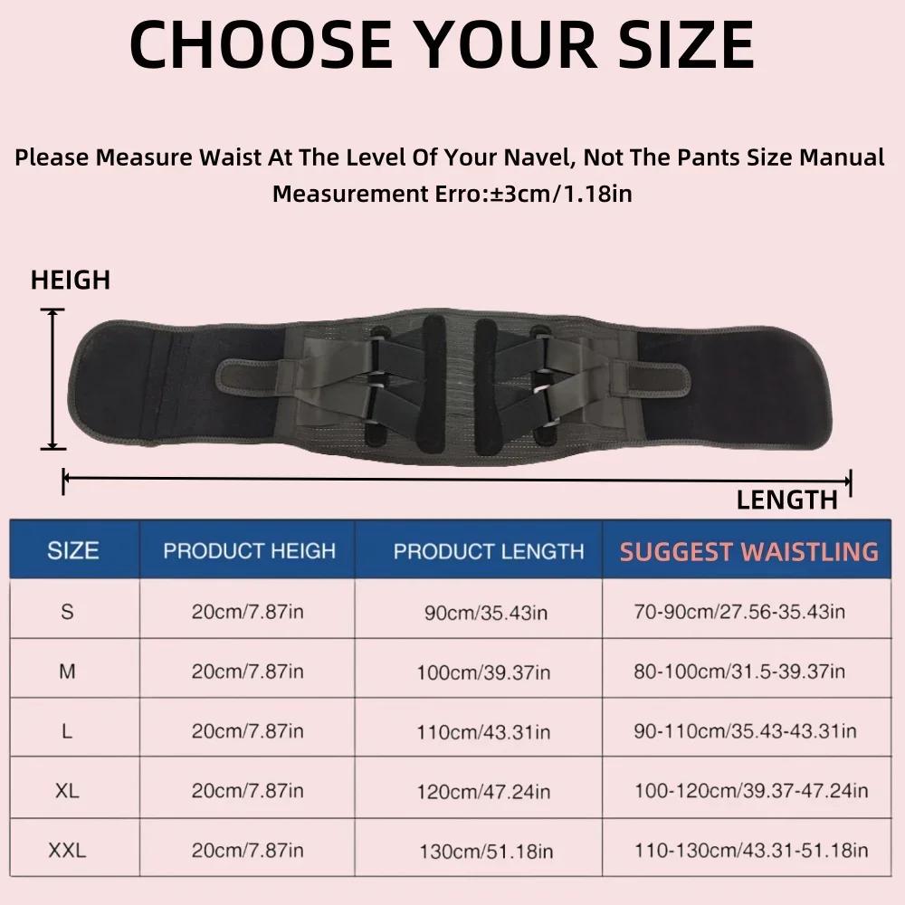Back Brace Support For Lower Back Designed For Women & Men Provides Lumbar Support For Herniated Discs Heavy Lifting Breathable