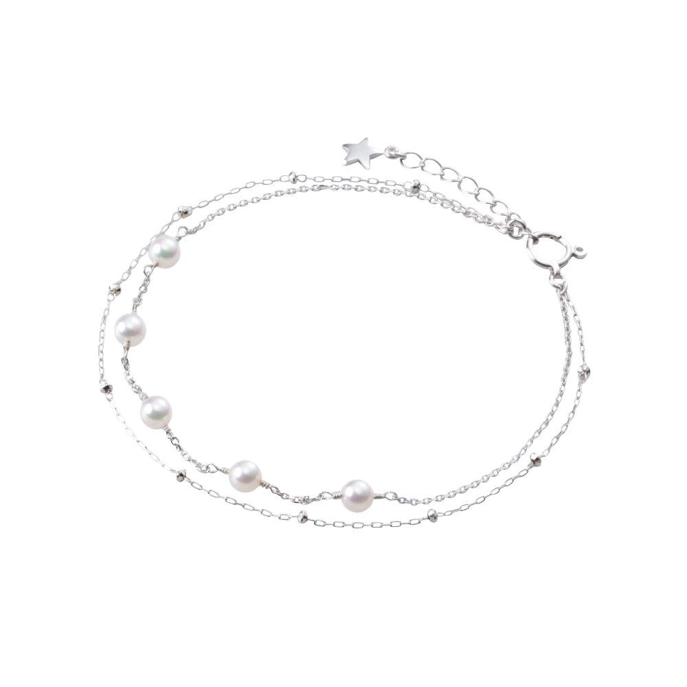 

Comet Bracelet K18WG Pearl Bracelet Women s [Gift Wrapped]