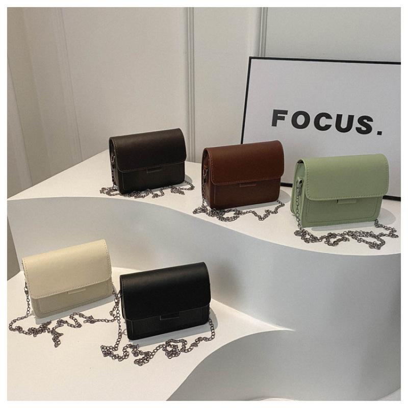 Bolsa Transversal de Ombro Tooxika Novo Estilo Moderna Bolsa Quadrada Pequena