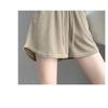 Rosa Sportshorts Damen Sommer Hochtailliert Kleiner Mann Laufen Weites Bein Lässige Hotpants