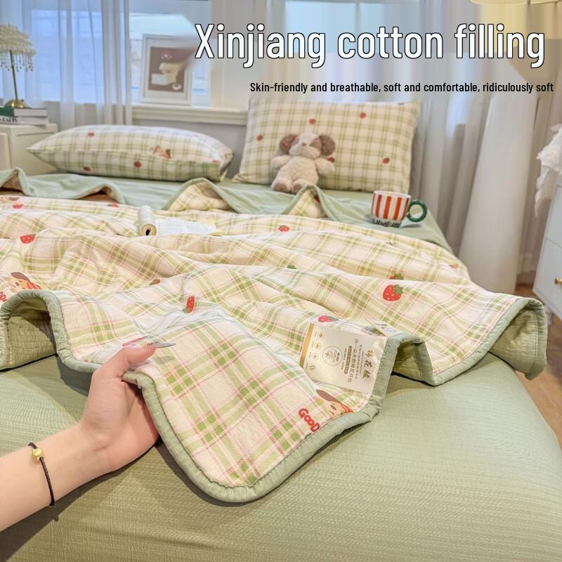 Xinjiang Cotton Double-Layer Gauze Summer Quilt