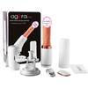 Mi Ji Yue Lang Automatic Heating Simulation Penis for Female Pleasure, Retractable Function, 48/box