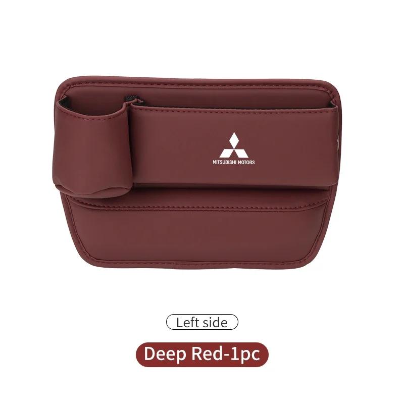 Car Seat Gap Storage Box Pocket Wallet Key Card Cup Phone Holder For Mitsubishi Outlander Lancer Eclipse Mirage Xpander Attrage