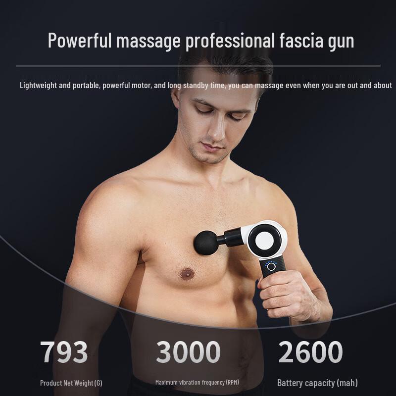 Juntai Portable Foldable Electric Fascia Massage Gun