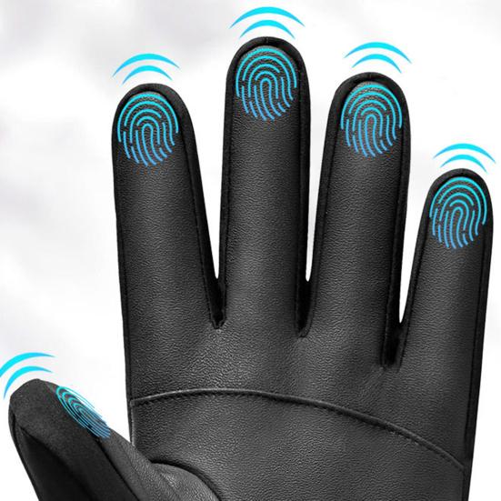 Unisex Winter Waterproof Full Finger Outdoor Sports Climbing Touch Screen Gloves