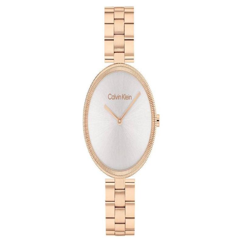 CALVIN KLEIN / watch quartz movement stainless steel strap 32mm gray dial women's watch 30 meters waterproof 25100013