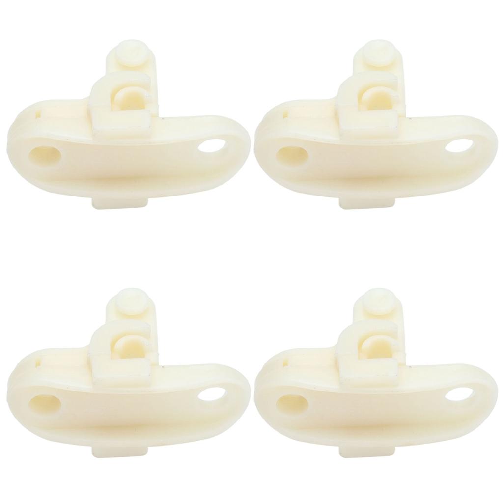 15pcs Greenhouses Pulley Plastic White Durable Ventilator Pulley Wheel for Agriculture Livestock Farms Greenhouses