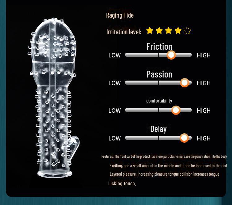 Adventure Wolf Tooth Set: Transparent Couples' Toys for Enhanced Sensations (800 Pieces)