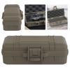Survival Storage Container with Sponge Sealed Shock Absorption Box Waterproof Safety Protective Tool Case for Instrument Gear