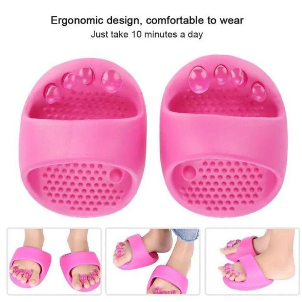 Weight Loss Bone Corrective Foot Massager Eva Material Arch Exerciser Massage Slippers Fitness