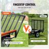2-Sided Trailer Tailgate Lift Assist, 360 lbs Load Capacity, Compatible with Open Utility Trailer Tailgate and Ramp, with 10 to 24 Inch Heights Side