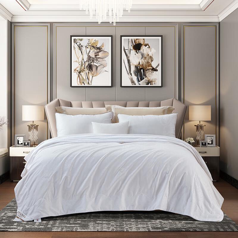 

FUANNA Huajin Tussah Silk Blend All-Season Quilt