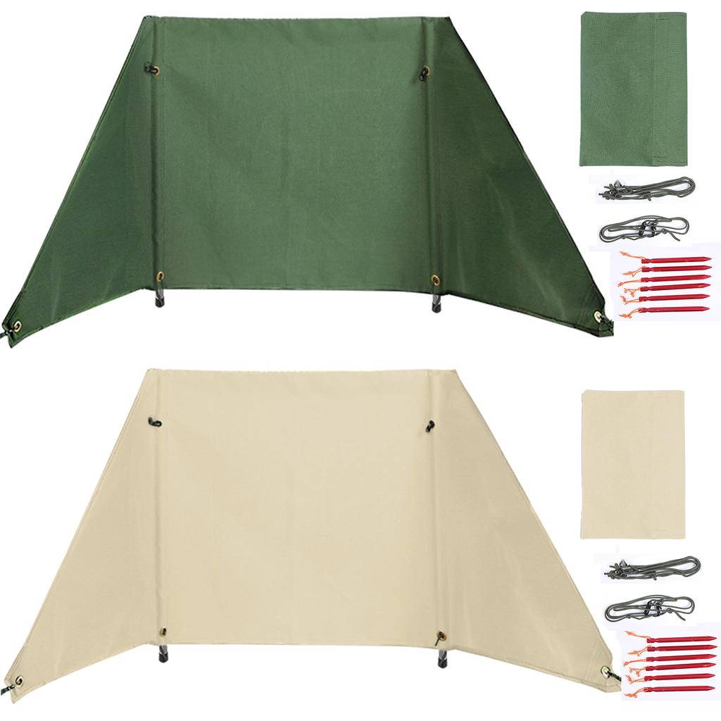 Buy Useful Foldable Camping Windshield Outdoor Picnic Bbq Cooking