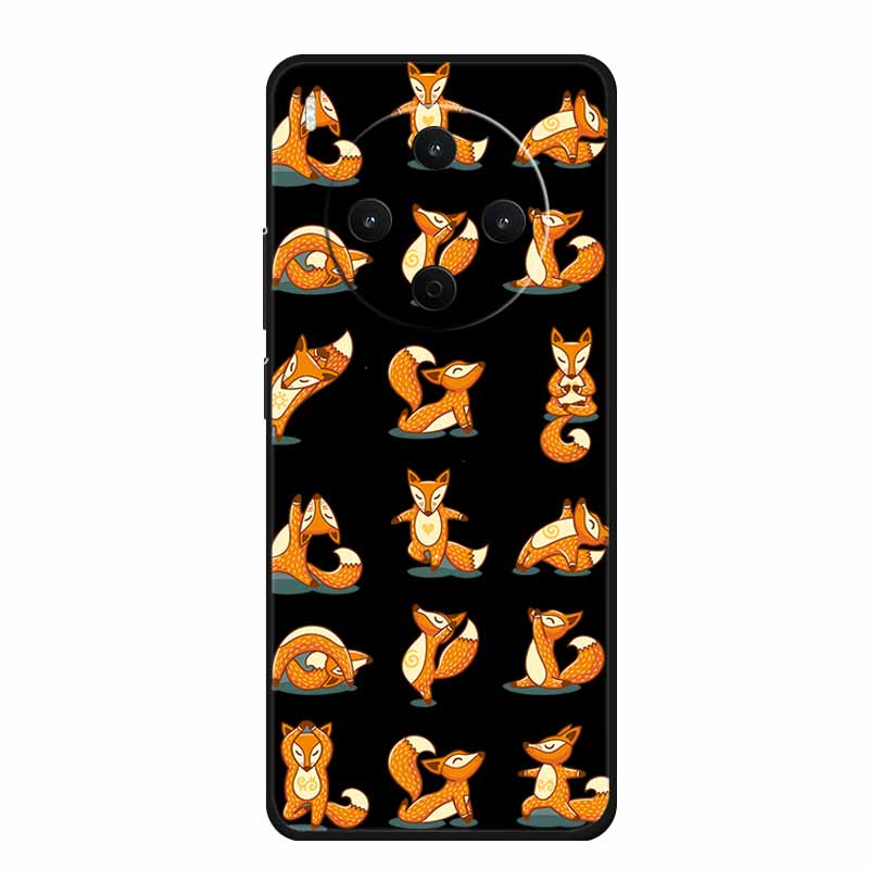 Black Silicone Case For Vivo Y500 Pro 5G 2025 Case Cartoon Cat Soft Back Cover For Vivo Y500 Pro Phone Case 6.67" Fundas Coque