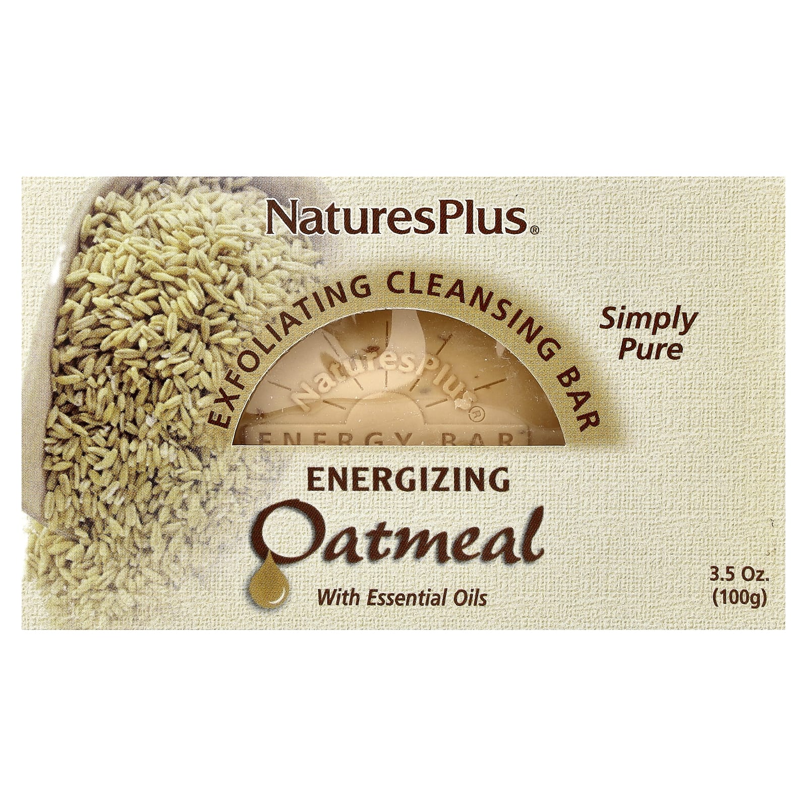 

Oatmeal Exfoliating Cleansing Soap, 3.5 Oz. (100 G)