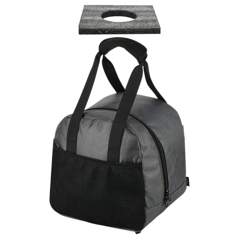 Bowling Ball Bag for Single Ball with Mesh Pocket Bowling Ball Tote Bowling Bag