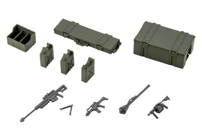 Set de containere pentru armată Tsuya Hexa Gear Lungime totală 80 mm Model plastic HG063 Aproximativ. 1/24