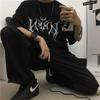 Women T-shirt Hip-Hop Loose Gothic Punk Letter Print Short Sleeve T-Shirt Harajuku Streetwear Y2k Clothes Tops  Women Clothing
