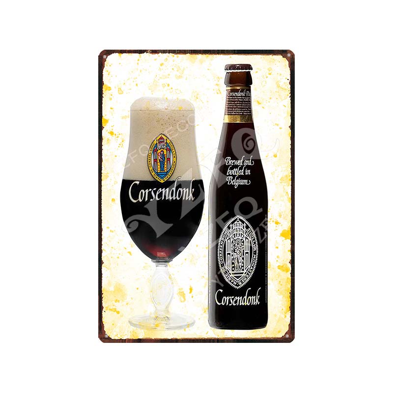 Belgium Beer DE Koninck Vintage Metal Tin Sign Retro Plates For Wall Bar Pub Art Kitchen Coffee Home Decor 30X20CM Gift DU-9193B