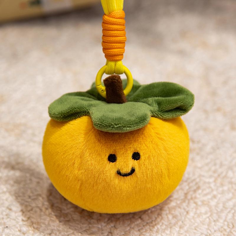 Adorable Plush Vegetable & Fruit Keychain Doll Ornament Gift for Kids