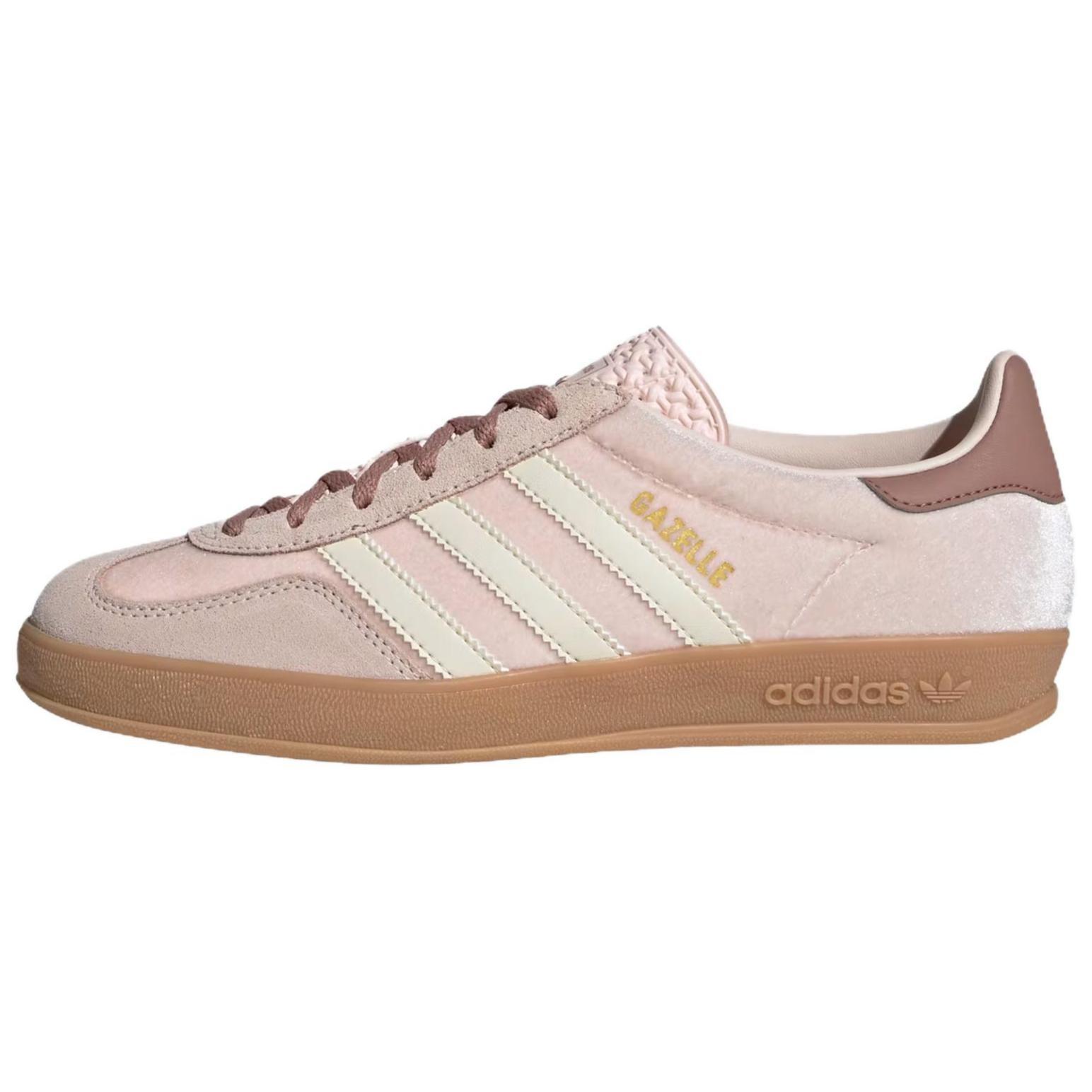 (WMNS) adidas Gazelle Indoor  Wonder Quartz Velvet  Women s JR0232 EU 38⅔
