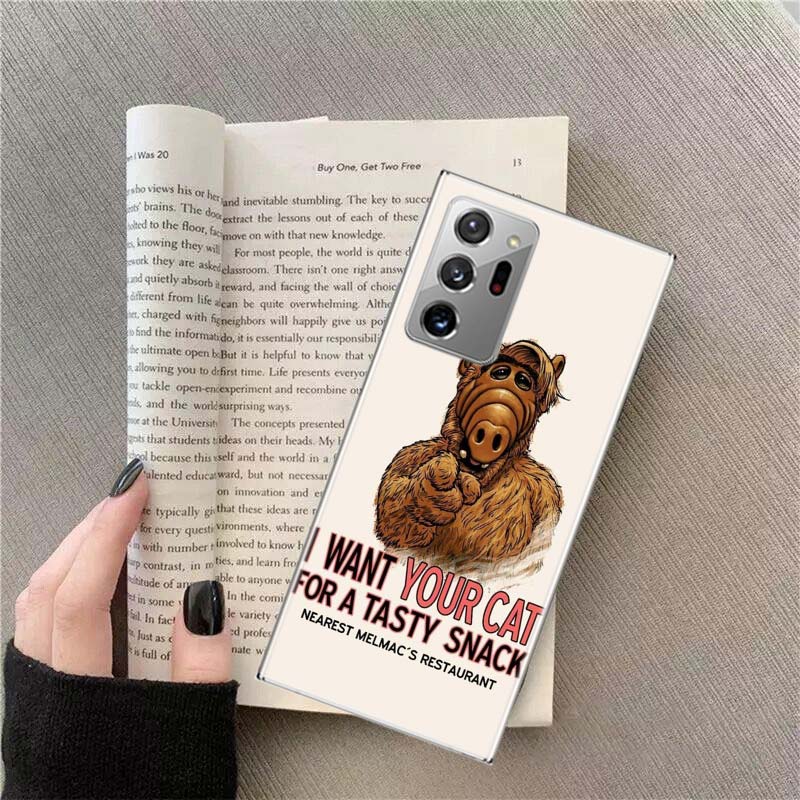Alf TV Series Phone Case for Samsung A17 A37 A57 A54 A14 A24 A34 A07 A04S A02S A12 A22 A32 A52S A16 A26 A36 A56 A72 Galaxy Note
