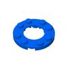 50pcs 11833 Round 4x4 Plate Building Blocks Kit With Open Center Bricks Particle Educational Toy Children Birthday Xmas Gift