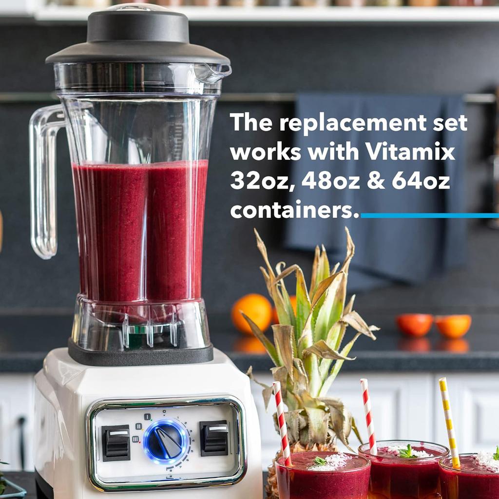 Durable Blender Set Blender Blade Assembly Blender Replacement Parts Easy to Install and Replace Plastic Material for VT