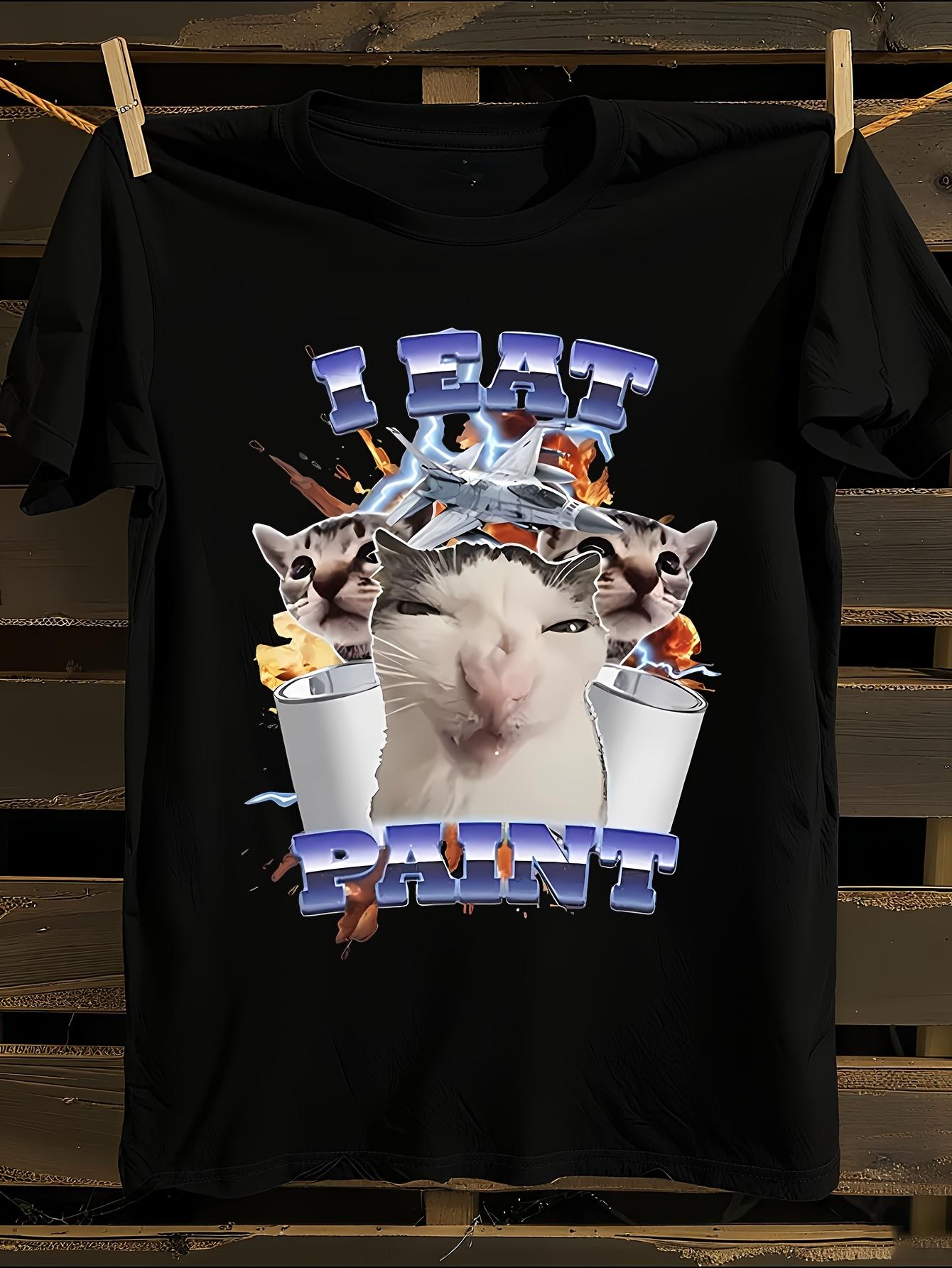Funny Cat Meme Tshirt S