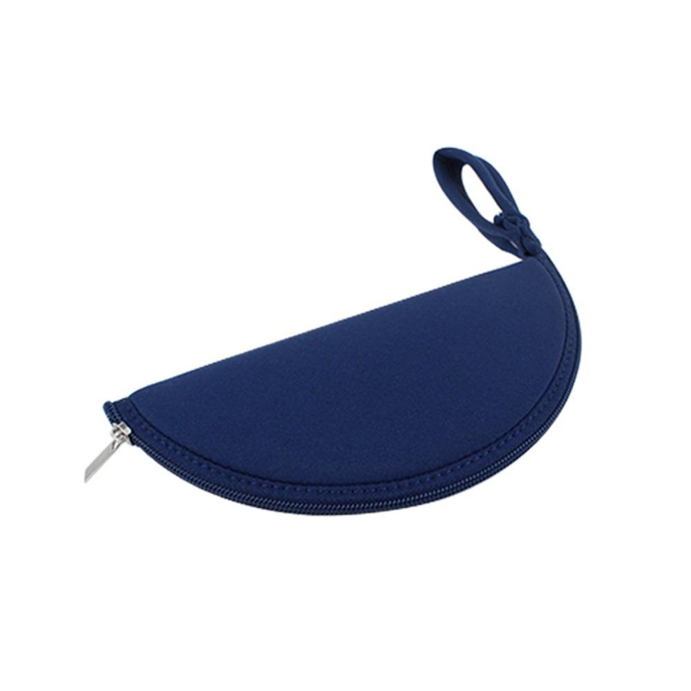 

Headphone Pouch Digital Storage Bag Adapter Power Case Mouse Case Data Cables Bag Home Office темно-синий