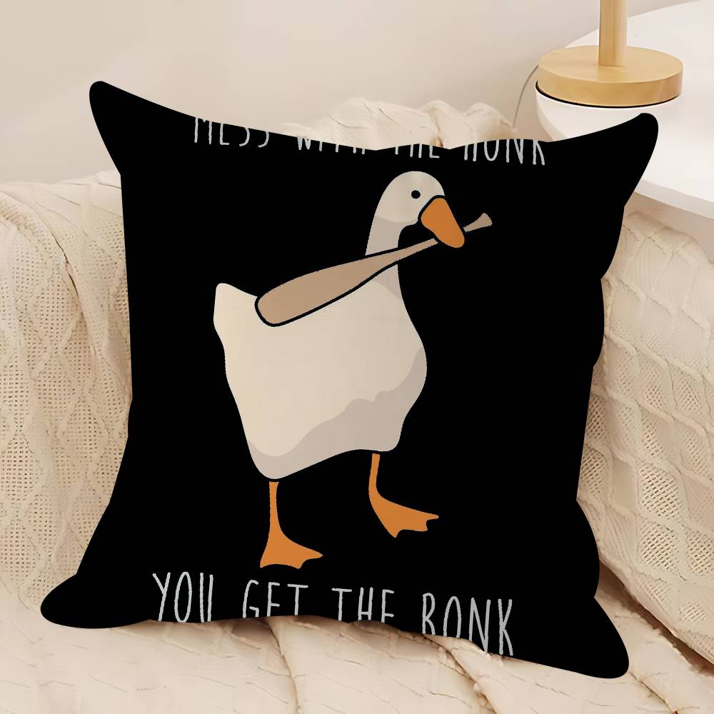 H-Honk Honk Pillow Gift Home Office Decoration Bedroom Sofa Car Cushion Cover Case 45x45