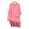 Plus Size Women's Loose Round Neck Sweater Dress: Bust 150/160 cm, Suitable for 200-350 jin. Style 8021