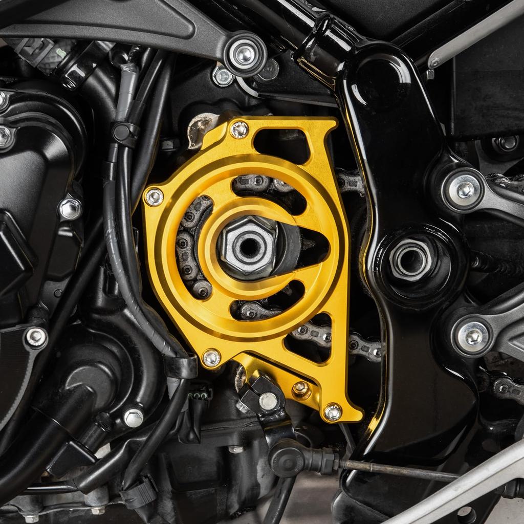 CHINGLAY Front Sprocket Cover: Compatible with Z900RS 2017-2026 Aluminum Alloy