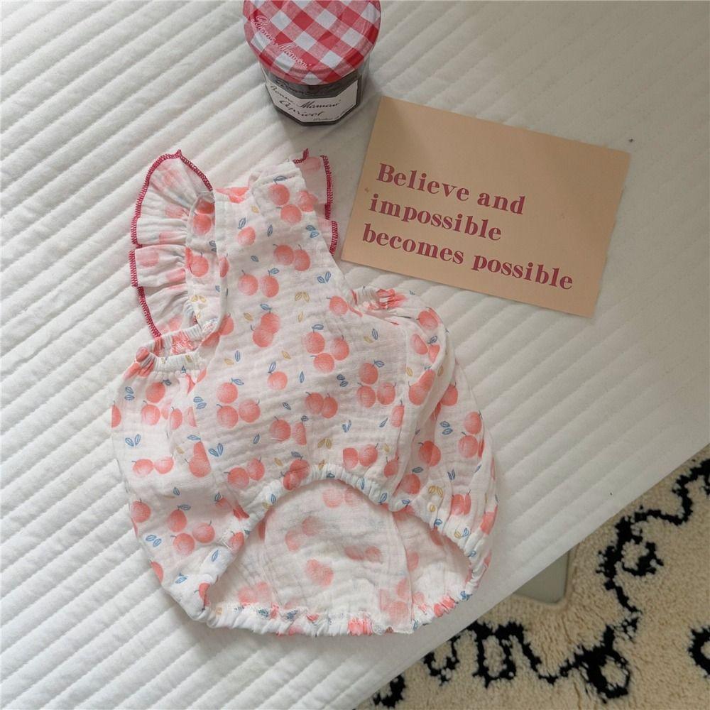 Lovely Puppy Skirt Skin-friendly Pet Dress Chihuahua Dog Summer Dress  For Small Medium Dogs