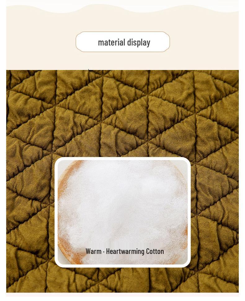 Women's 2024 Autumn/Winter Quilted Sweatshirt - Loose Casual Pullover for Middle-Aged Fashion