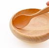Swanson Trading Universal Diameter 22cm X Height Natural Wood Co. Bowl, Wooden, Rubberwood, L, 5cm, Bowl, NB-105