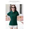 Summer New Korean Style Slim Fit Button Turn-down Collar Short Sleeve T-shirt Women Shirt Simple Fashion Small Shirt
