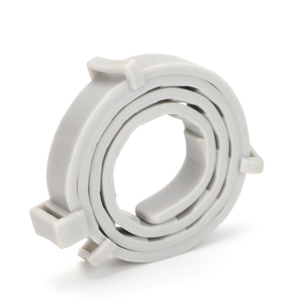 

Ошейник для собак кошек питомцев Ошейник против блох и клещей для собак кошек Регулируемый резиновый Dog Opp 62cm серый