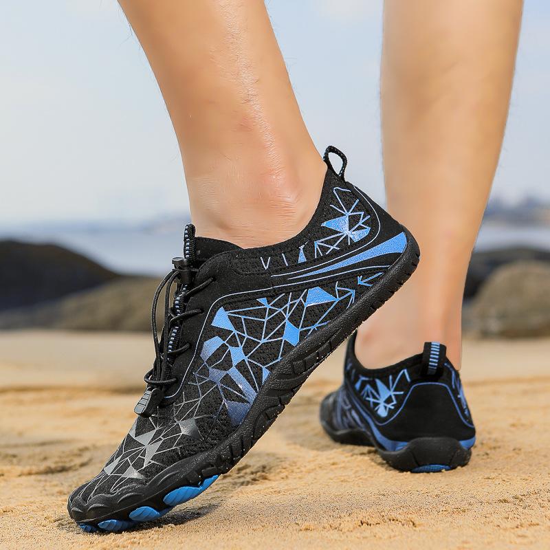 

Новая обувь для плавания большого размера мужская и женская пляжная летняя спортивная скакалка повседневная обувь для плавания в реке пятипалая обувь для ходьбы по воде 46