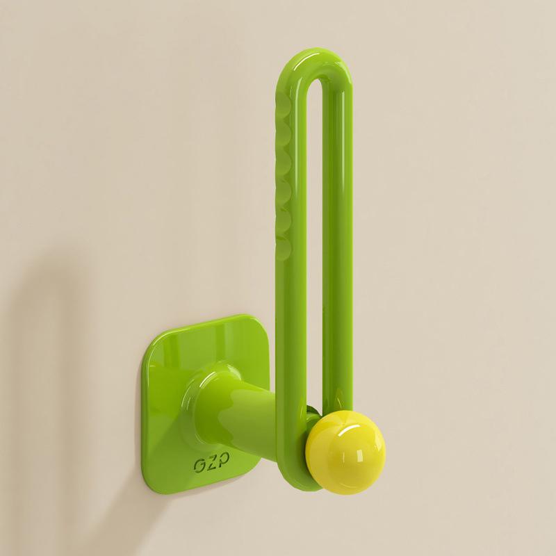 

Настенная стойка-держатель для резинок для волос, многоцелевой органайзер для ювелирных изделий, ожерелий, браслетов, настенный крючок-вешалка для ключей, тканевых сумок