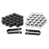 17mm 20Pcs/lot Wheel Lug Bolt Center Nut Covers Caps 321601173A for Skoda Octavia A5 A7 1 Rapid Fabia Yeti Superb Accessories