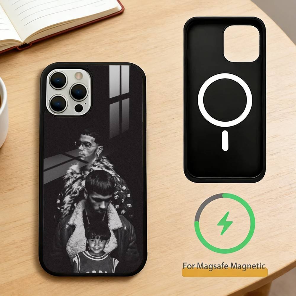 Rapper A-Anuel AA  Phone Case For iPhone 14,16,15,13,17,12,Plus,Pro,Max Magnetic For Magsafe Frosted Cover