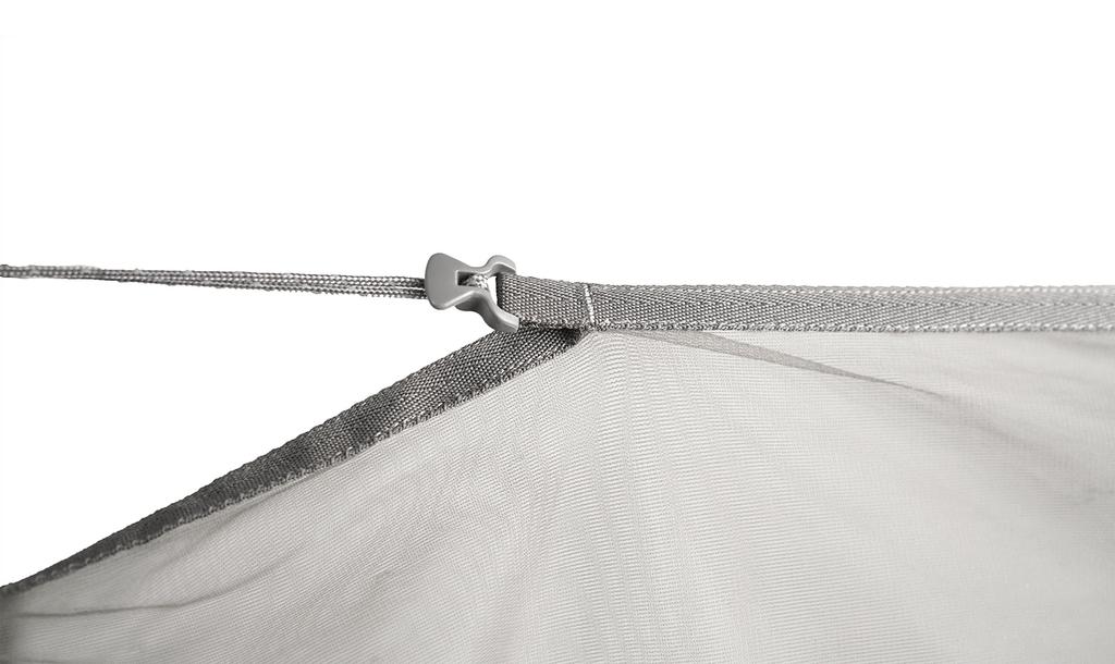 KAMMOK Dragonfly Insect Net, Granite Gray, Breathable Mosquito Net for Hammocks, Camping, and Outdoor Activities, KM3245GG (Official Japanese Product)