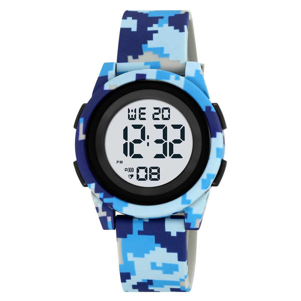 Student Party Watch Men's and Women's Electronic Watch Silicone Multifunctional Outdoor Sports Waterproof Children's Electronic Watch