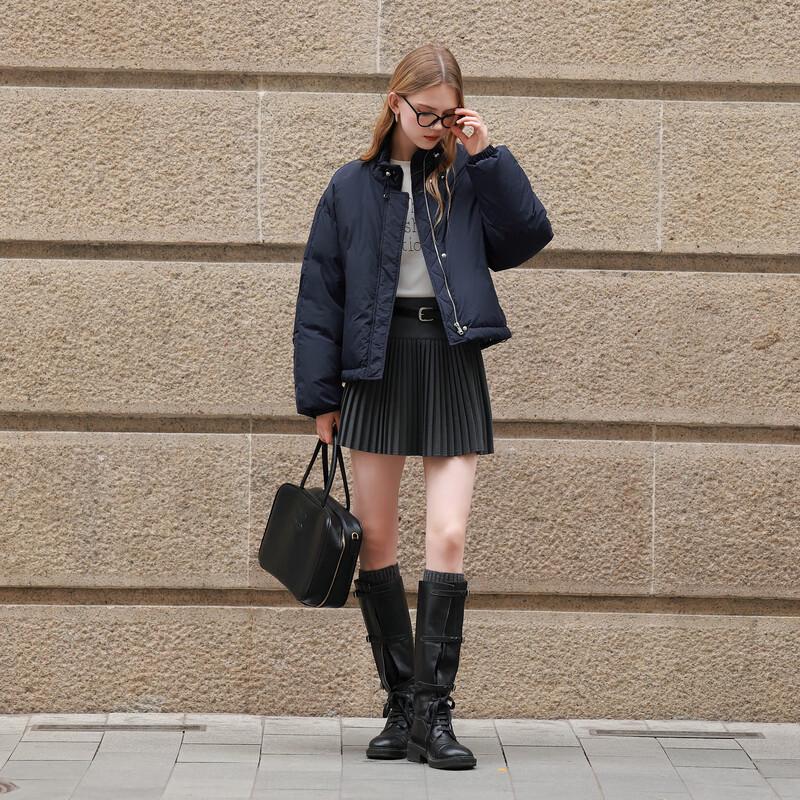 

Sancai 2025 Winter 90% White Duck Down Baseball Jacket L