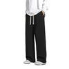 Ice Silk Men's Sports Pants 2024 - Summer Loose, Thin, Casual, Quick-Drying, Wide-Leg Straight Pants for Boys