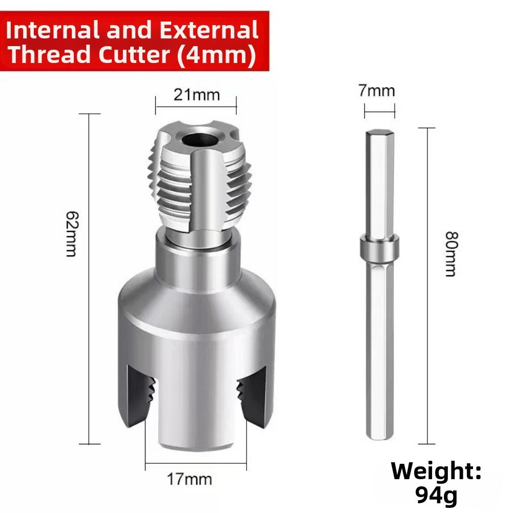 Pipe Threading Extraction Tool Internal And External Pipe Threading Tool Quick Repair For PPR PVC Plastic Pipes