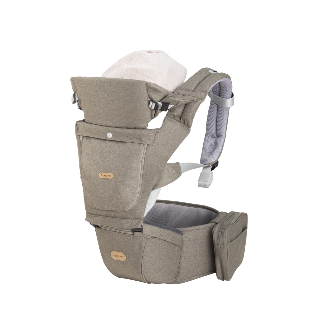 

Переноска-кенгуру Hip Seat North Green Детская переноска BABY&Me BELK-S BM-6-005