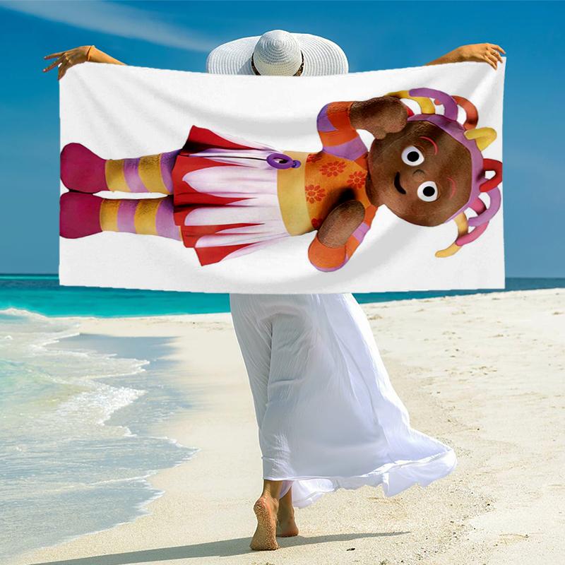 In the Night Garden Fashion Beach Towel: Ideal for Summer Adventures Soft, absorbent and quick drying suitable for swimming and bathing