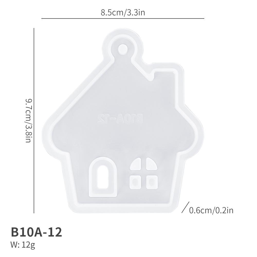 Cross-Border Reindeer & Cat Paw Christmas Pendant Silicone Mold